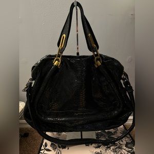 Vintage Chloe Paraty Phyton Handbag